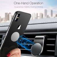 HKM-971859 360-Degree Magnetic Air Vent Phone Mount for Safe Hands-Free Driving