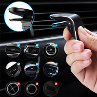 HKM-971859 360-Degree Magnetic Air Vent Phone Mount for Safe Hands-Free Driving