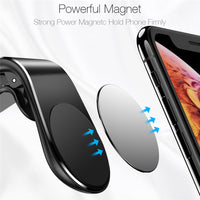 HKM-971859 360-Degree Magnetic Air Vent Phone Mount for Safe Hands-Free Driving