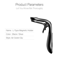 HKM-971859 360-Degree Magnetic Air Vent Phone Mount for Safe Hands-Free Driving