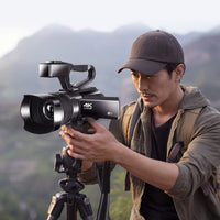 HKM-971987 KOMERY RX100 High-Definition 4K Digital Video Camera with Touch Screen and Night Photography Support
