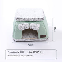 HKM-972179 Self-heating Thermal Pet Bed Closed