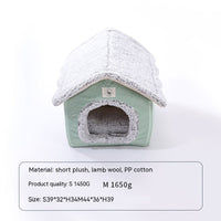 HKM-972179 Self-heating Thermal Pet Bed Closed