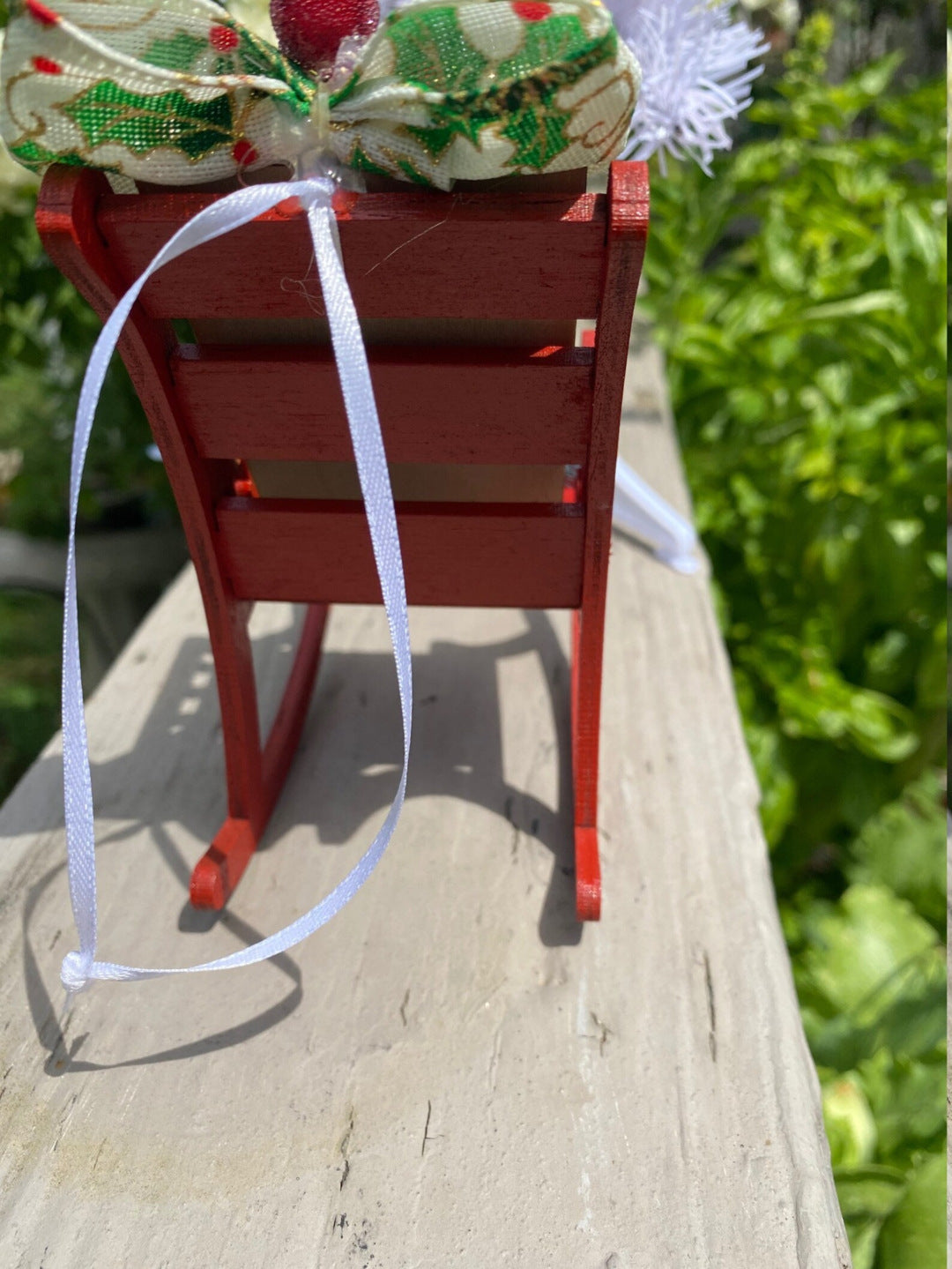 HKM-972243 Heaven Chair Memorial Ornament - Heartfelt Christmas Decoration for Remembering Loved Ones