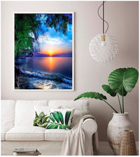 HKM-972627 Modern Diamond Painting – Round & Square Acrylic Art for Living Room, Bedroom, and More