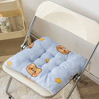 HKM-972691 Cute Animal Plush Seat Cushion for Classroom and Office Use