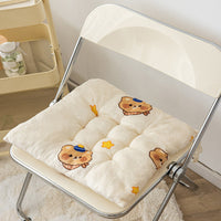 HKM-972691 Cute Animal Plush Seat Cushion for Classroom and Office Use