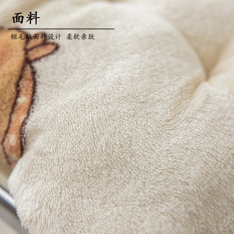 HKM-972691 Cute Animal Plush Seat Cushion for Classroom and Office Use