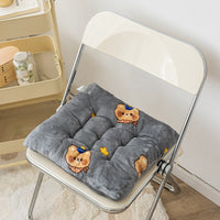 HKM-972691 Cute Animal Plush Seat Cushion for Classroom and Office Use