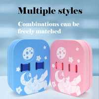 HKM-972883 EVA Foam Kickboard Set for Kids - Swimming Training Pool Float Accessories