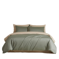 HKM-972947 120 Thread Count Long-staple Cotton Solid Color Four-Piece Bedding Set