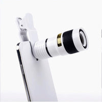 HKM-973011 12X Adjustable Lens Telescope for Mobile Phones - Compatible with Most Devices