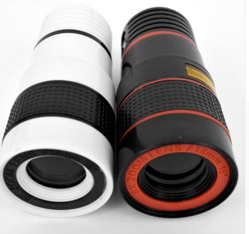 HKM-973011 12X Adjustable Lens Telescope for Mobile Phones - Compatible with Most Devices