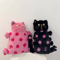 HKM-973075 Adorable Cat Print Pillow for Living Room Sofa – 45cm PP Cotton Cushion