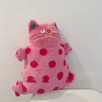 HKM-973075 Adorable Cat Print Pillow for Living Room Sofa – 45cm PP Cotton Cushion