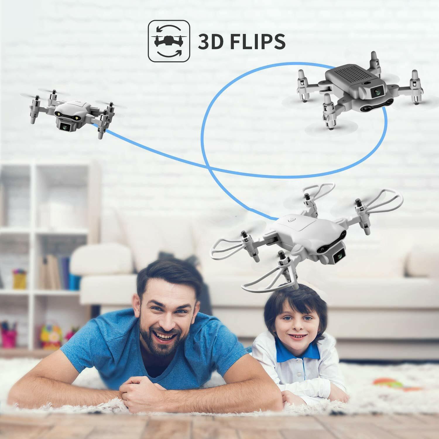 HKM-973139 1080P HD Mini Drone for Kids with Camera, Remote Control, and Multiple Flight Modes
