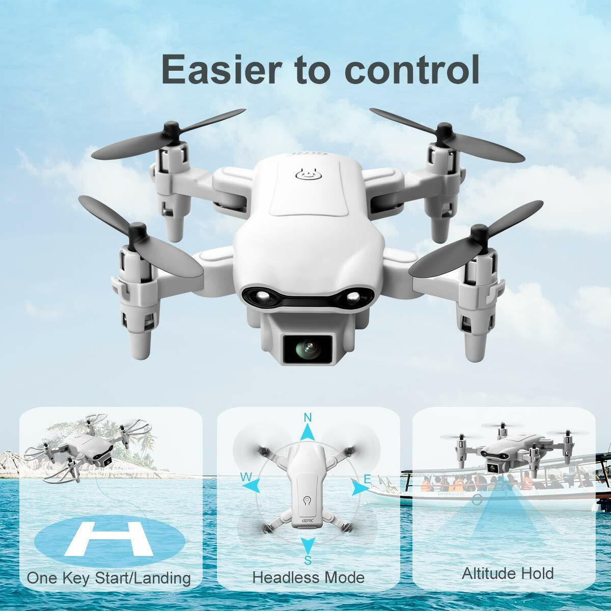 HKM-973139 1080P HD Mini Drone for Kids with Camera, Remote Control, and Multiple Flight Modes