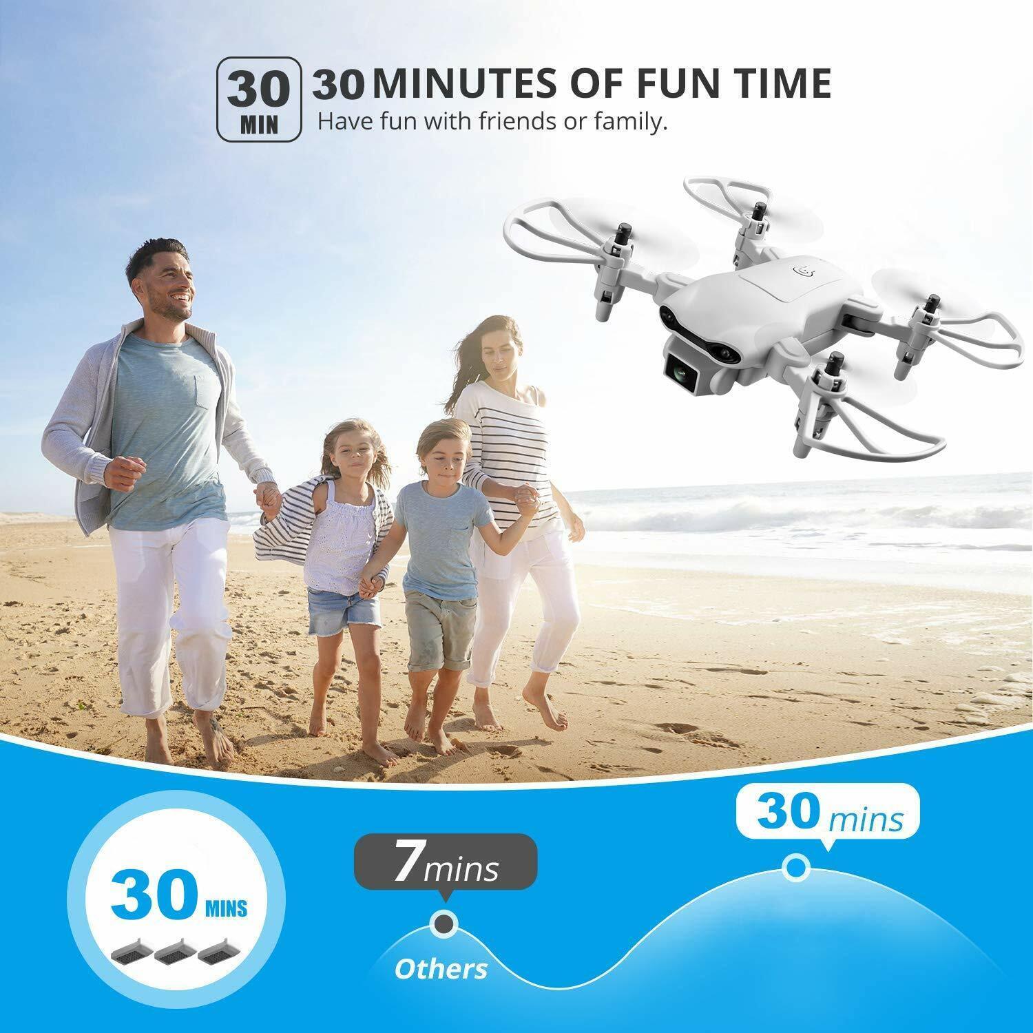 HKM-973139 1080P HD Mini Drone for Kids with Camera, Remote Control, and Multiple Flight Modes
