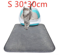 HKM-973139 Waterproof Honeycomb Cat Litter Trap Pad – Durable EVA Foam, Easy Clean Design