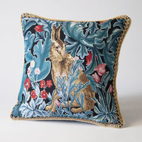 HKM-973331 European Classical Jacquard Cotton Cushion Cover - 45x45cm Gobelin Art Design