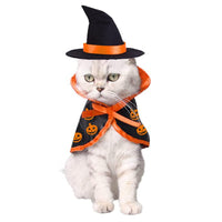 HKM-973395 Halloween Cloak for Pets – Festive Cloth Costume for Cats and Dogs, Size 28*29cm