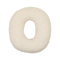 HKM-973459 Lambswool Alphabet Letter Pillow for Children - Modern Cushion in Solid Colors