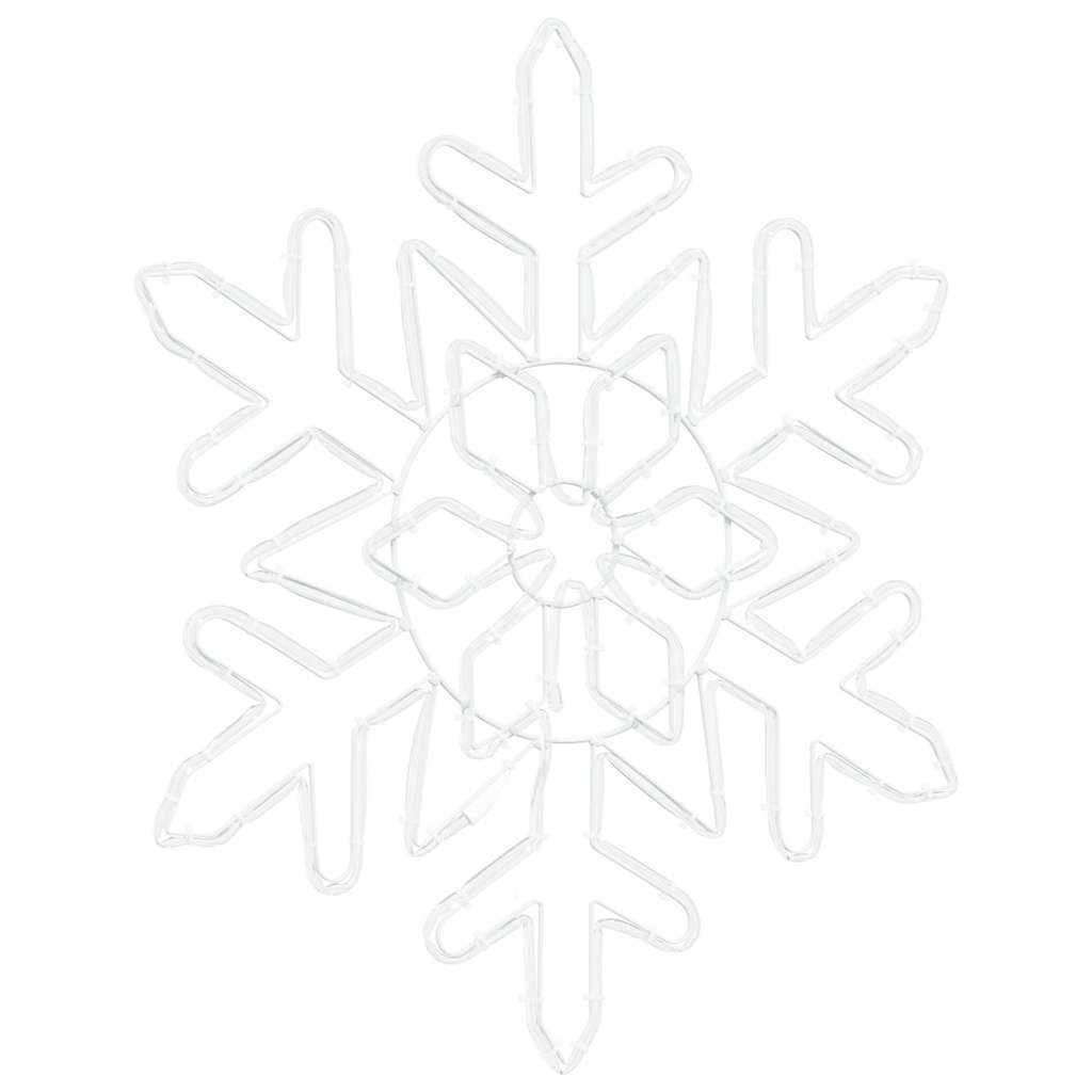 HKM-973587 Illuminated Color-Changing Christmas Snowflake 55.5 x 55.5 cm for Indoor and Outdoor Use