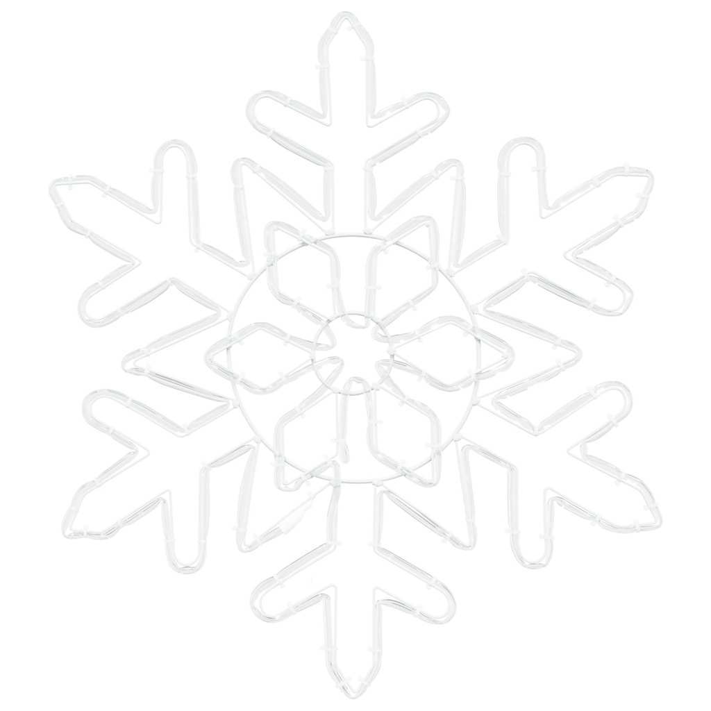 HKM-973587 Illuminated Color-Changing Christmas Snowflake 55.5 x 55.5 cm for Indoor and Outdoor Use