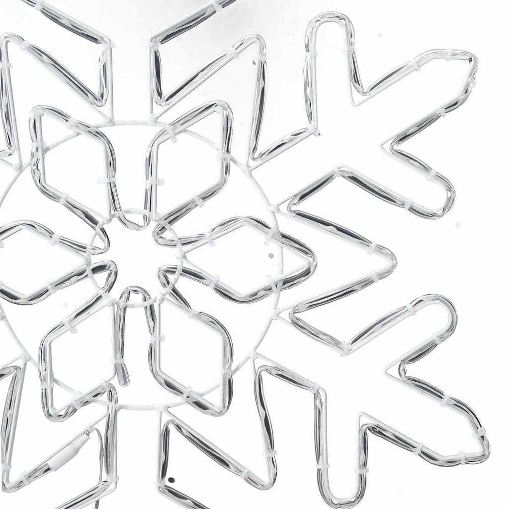 HKM-973587 Illuminated Color-Changing Christmas Snowflake 55.5 x 55.5 cm for Indoor and Outdoor Use