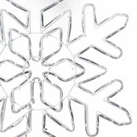 HKM-973587 Illuminated Color-Changing Christmas Snowflake 55.5 x 55.5 cm for Indoor and Outdoor Use