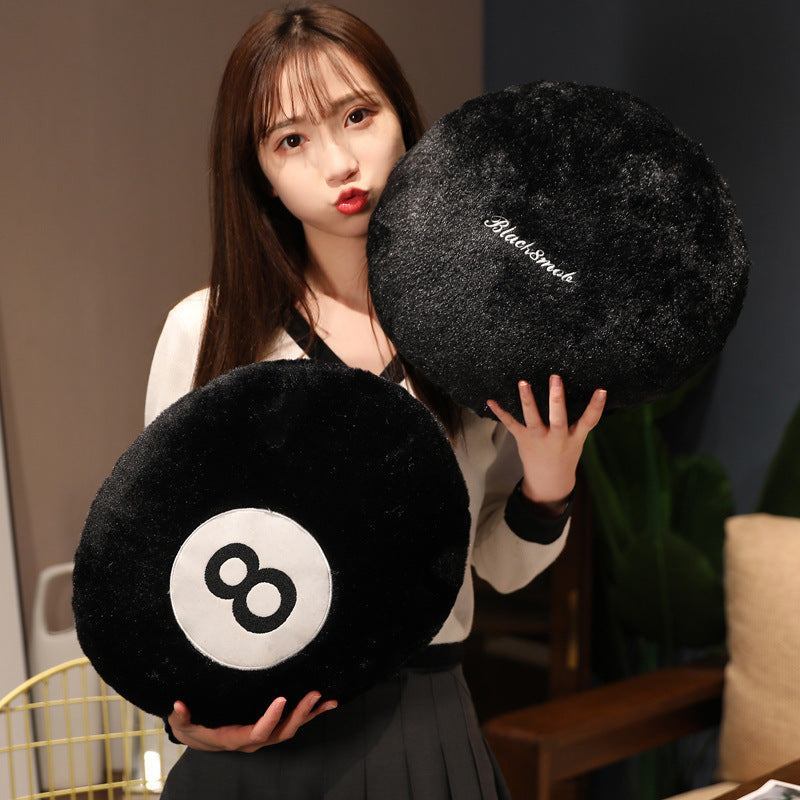 HKM-973843 Black 8 Decorative Lumbar Support Pillow - 35cm & 50cm Options