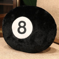 HKM-973843 Black 8 Decorative Lumbar Support Pillow - 35cm & 50cm Options