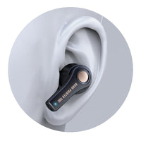 HKM-973843 Wireless Bluetooth Headset with Call Function, Voice Control, and Battery Display - Stereo, 15-18 Meter Range