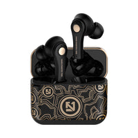 HKM-973843 Wireless Bluetooth Headset with Call Function, Voice Control, and Battery Display - Stereo, 15-18 Meter Range