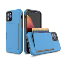 HKM-974035 Sleek TPU & PC Back Cover for iPhone 11, 11 Pro, and Pro Max - Solid Color Options