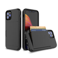 HKM-974035 Sleek TPU & PC Back Cover for iPhone 11, 11 Pro, and Pro Max - Solid Color Options