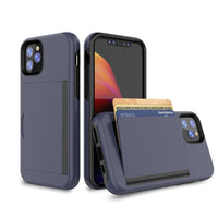 HKM-974035 Sleek TPU & PC Back Cover for iPhone 11, 11 Pro, and Pro Max - Solid Color Options