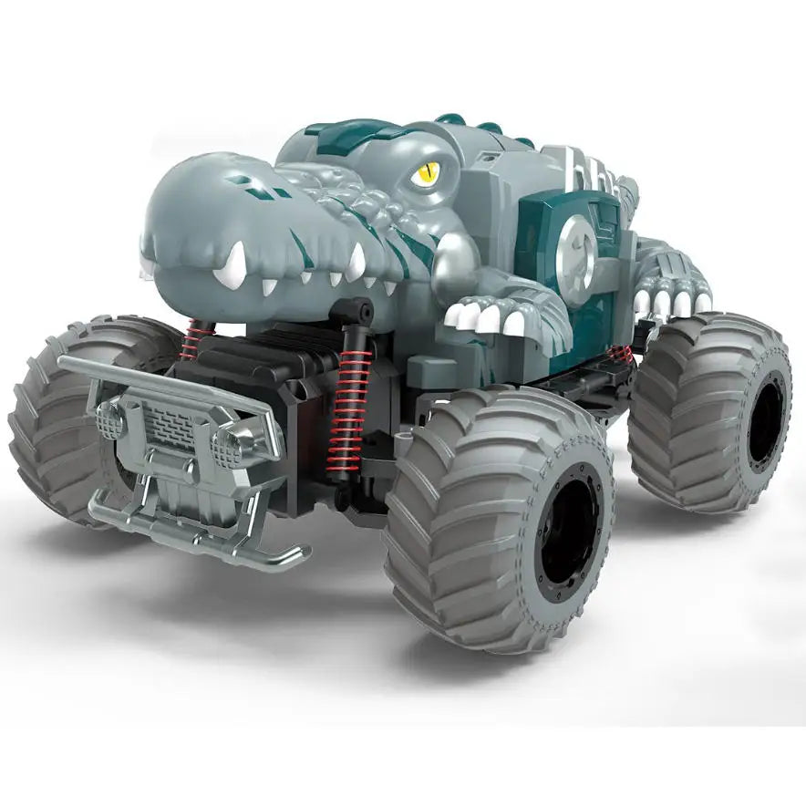 HKM-974355 Dinosaur Climbing RC Truck for Kids - Off-Road Remote Control Car, Electric Plastic Dino Toy, Ready-to-Go
