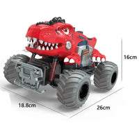 HKM-974355 Dinosaur Climbing RC Truck for Kids - Off-Road Remote Control Car, Electric Plastic Dino Toy, Ready-to-Go
