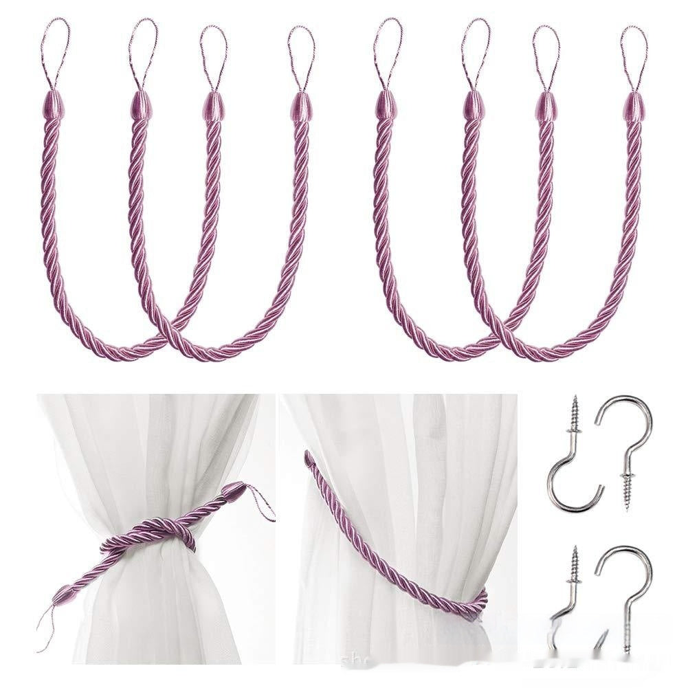 HKM-974483 Hand-Woven Curtain Bandage Rope - Modern Simple Design in Multiple Colors