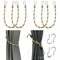 HKM-974483 Hand-Woven Curtain Bandage Rope - Modern Simple Design in Multiple Colors