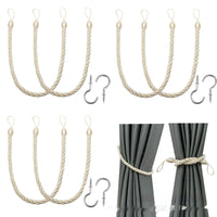HKM-974483 Hand-Woven Curtain Bandage Rope - Modern Simple Design in Multiple Colors