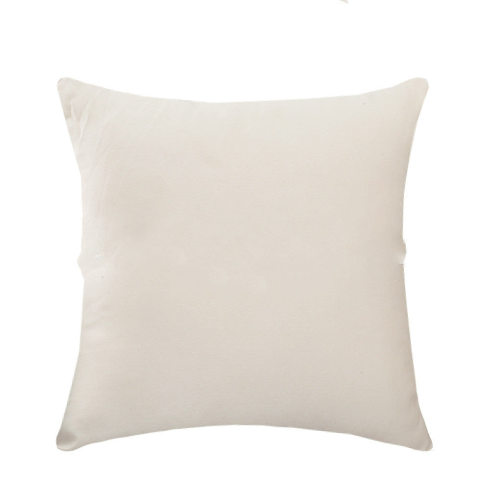 HKM-974483 Suede Solid Color Pillowcase – 100% Polyester Home Decor