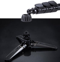 HKM-974675 Portable Monopod 588 for SLR, Mirrorless, and DV Cameras - Lightweight Aluminum Alloy, Max Height 166cm, 6kg Load Capacity