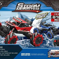 HKM-974931 Remote Control 1/16 Scale Stunt Climbing Car with Lights for Kids Ages 5 and Up