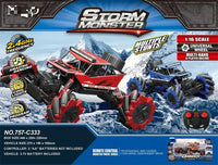 HKM-974931 Remote Control 1/16 Scale Stunt Climbing Car with Lights for Kids Ages 5 and Up