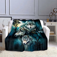 HKM-974931 Universal Soft Flannel Blanket for All Seasons - Multiple Sizes Available