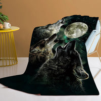 HKM-974931 Universal Soft Flannel Blanket for All Seasons - Multiple Sizes Available