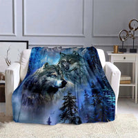 HKM-974931 Universal Soft Flannel Blanket for All Seasons - Multiple Sizes Available