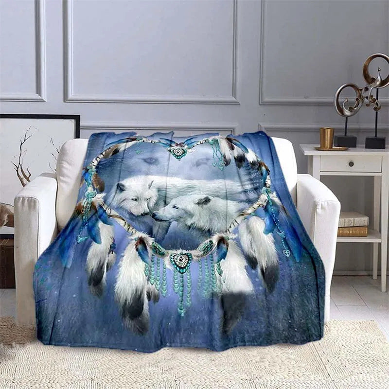 HKM-974931 Universal Soft Flannel Blanket for All Seasons - Multiple Sizes Available